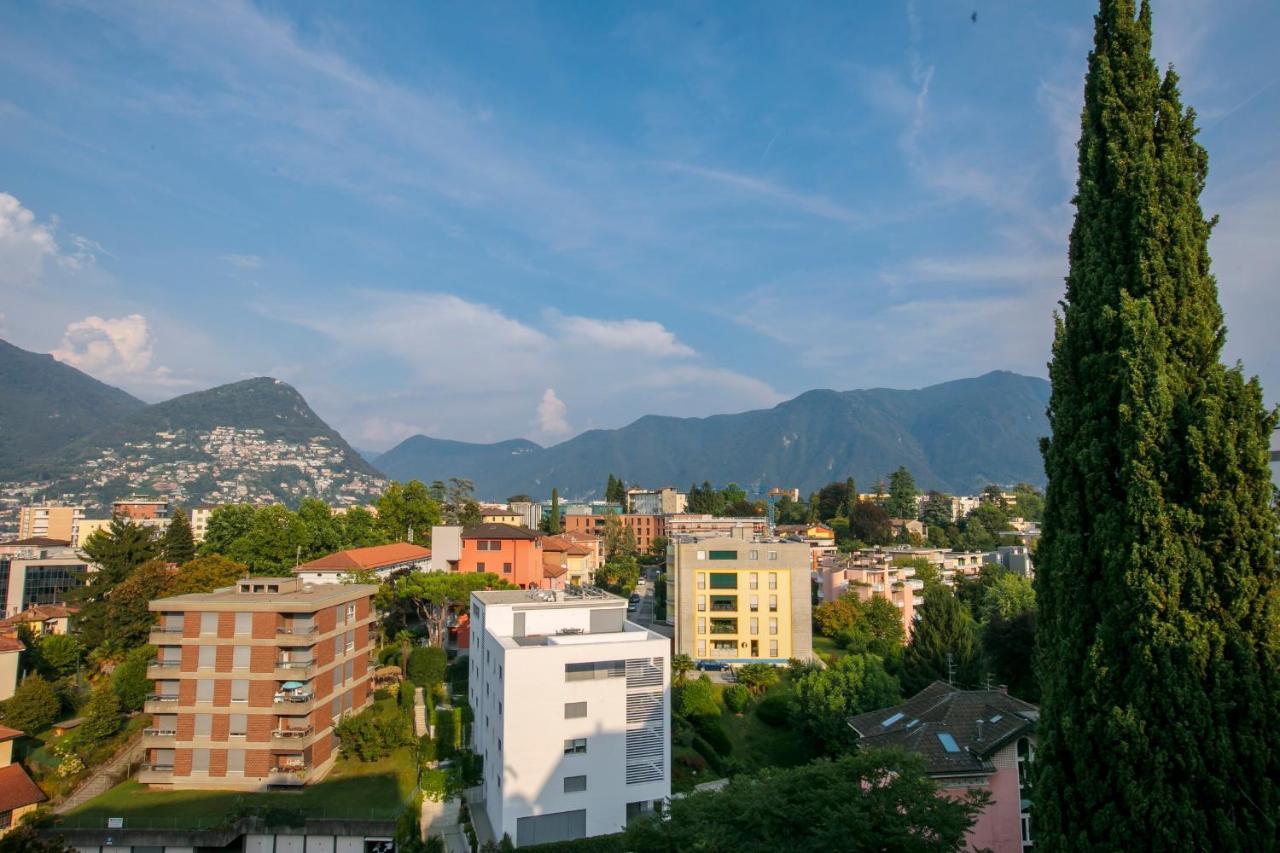 Apartmán Comfort Family House Lugano Exteriér fotografie