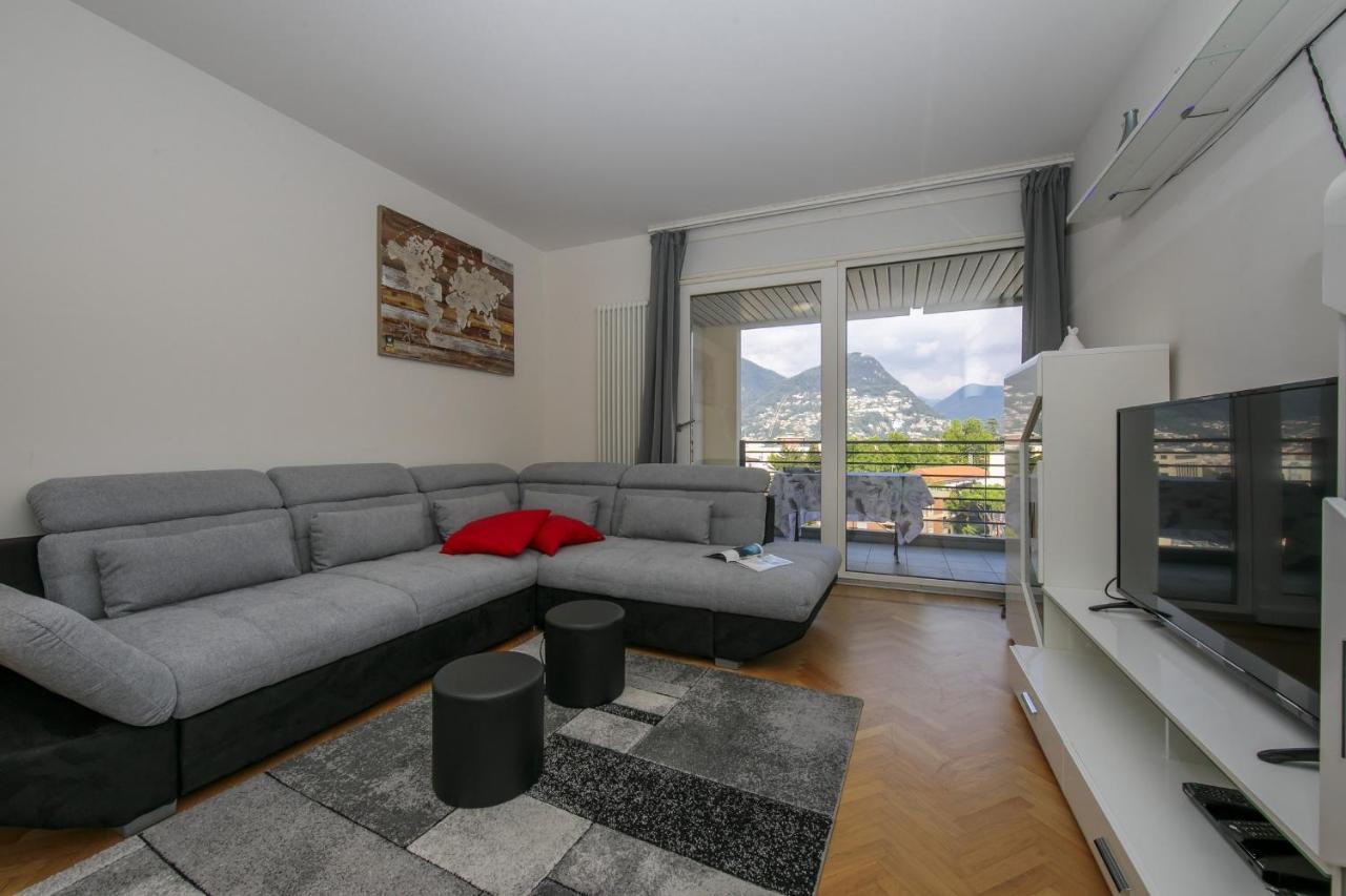 Apartmán Comfort Family House Lugano Exteriér fotografie